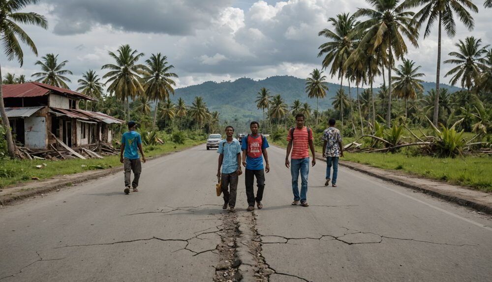 earthquake in boalemo gorontalo