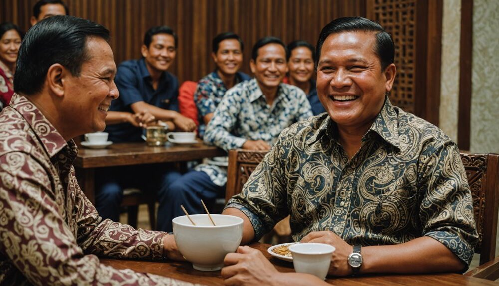 prabowo laughs at poetry