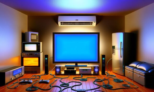 konsumsi energi elektronik rumah tangga